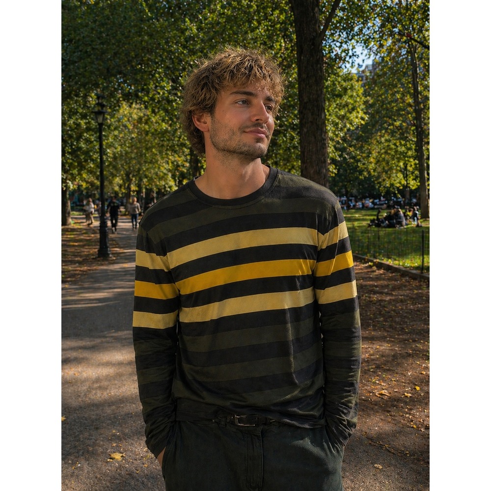 Calvin Klein Striped Long Sleeve T-Shirt